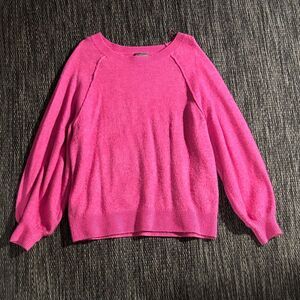 Vince Camuto oversized pink sweater